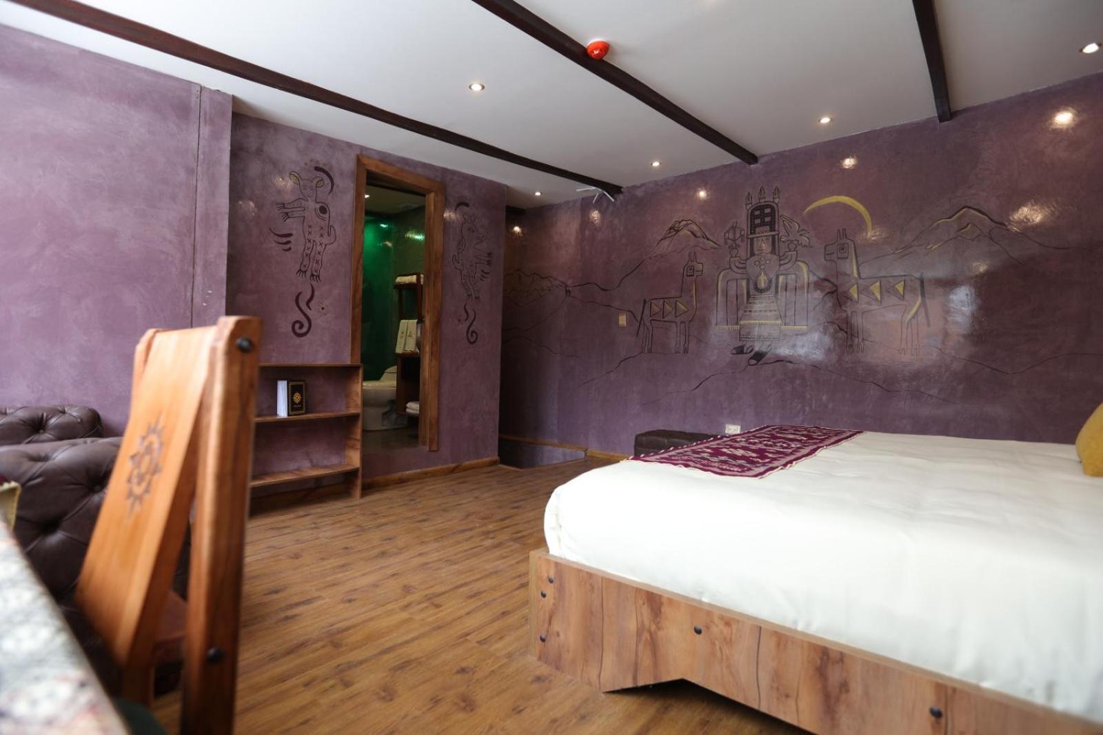 كويتو Chakana Hotel Boutique Mariscal الغرفة الصورة