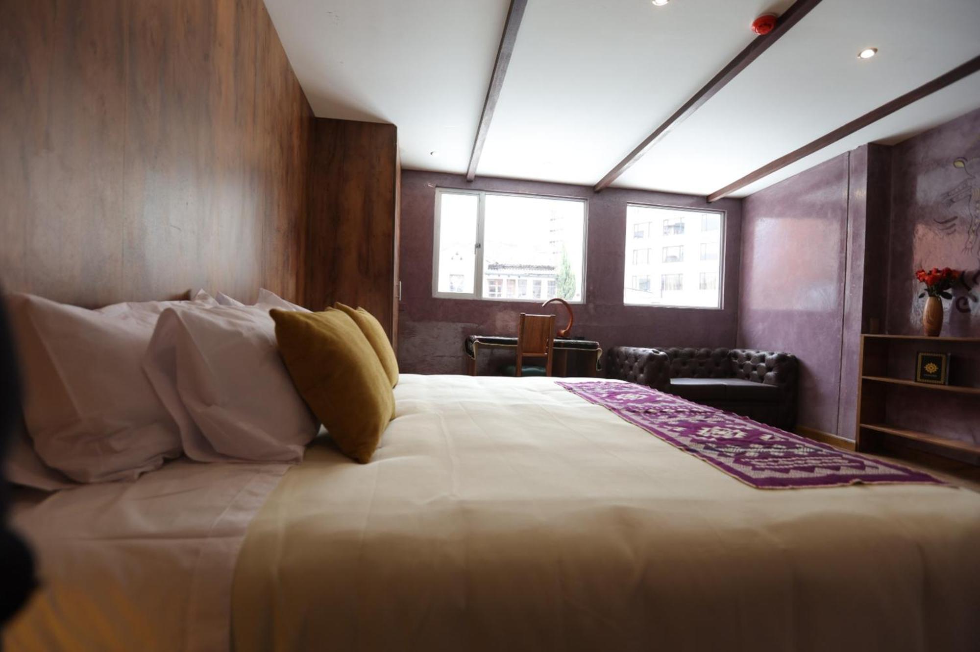 كويتو Chakana Hotel Boutique Mariscal الغرفة الصورة