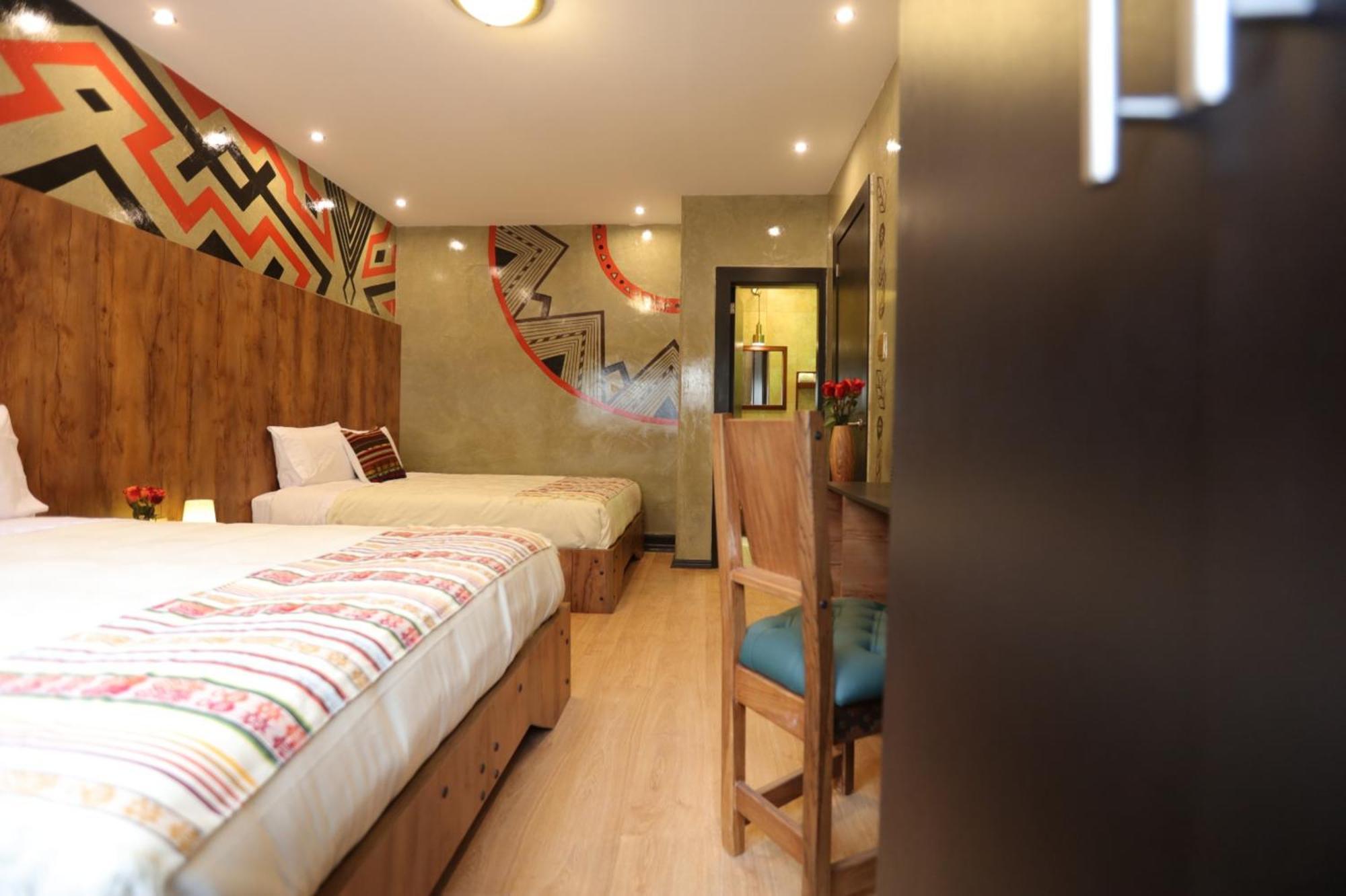 كويتو Chakana Hotel Boutique Mariscal الغرفة الصورة